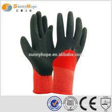 13 Gauge knit palm nylon Shell Gloves